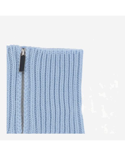 Sa Su Phi Blue Cashmere Cashmere Kragenschal