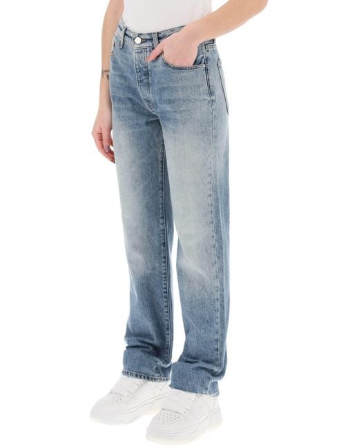 Amiri Blue Straight Cut -Jeans