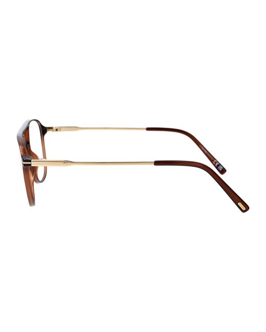 Tom Ford Brown Aviator Optical Ft5874 B 048 for men