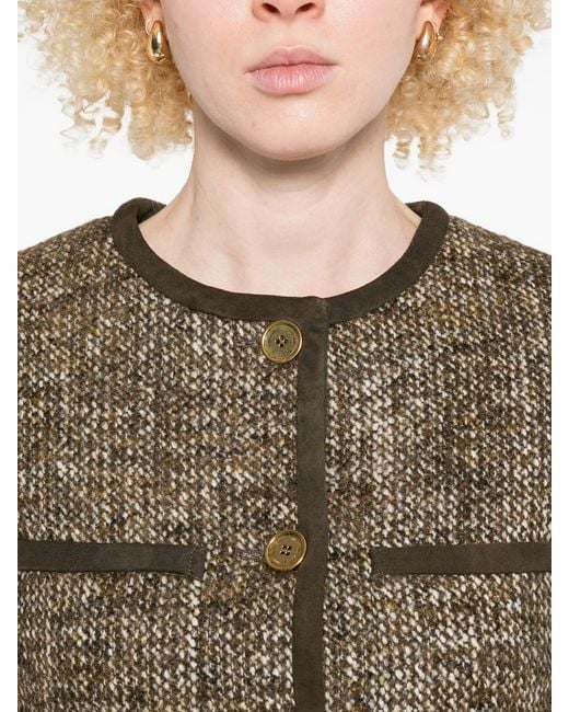 Golden Goose Deluxe Brand Green Journey W's Long Boxy Jacket