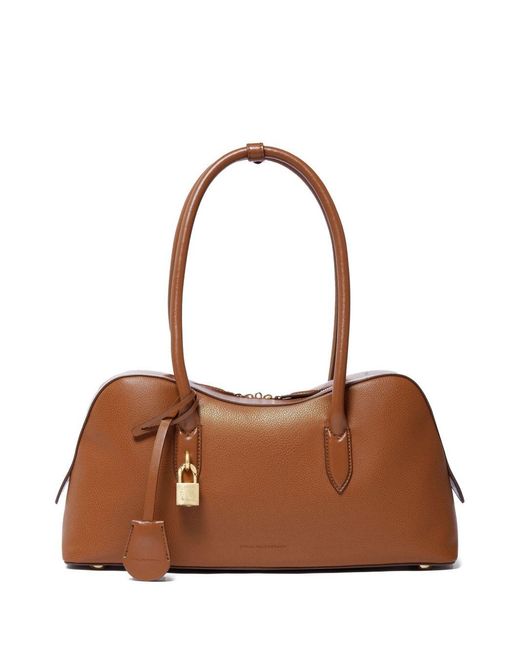 Stella McCartney Brown Stella Ryder Medium Shoulder Bag