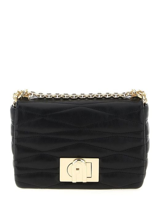 Furla ' 1927 S'crossbody Tas in het Black
