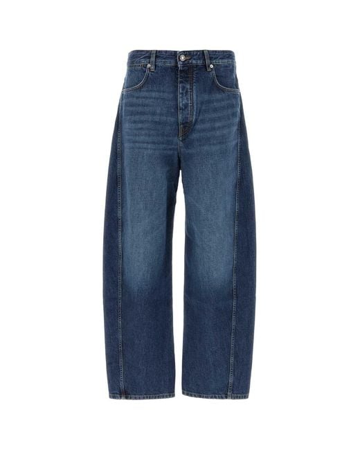 Givenchy Blue Relaxed Mid Rise Jeans for men