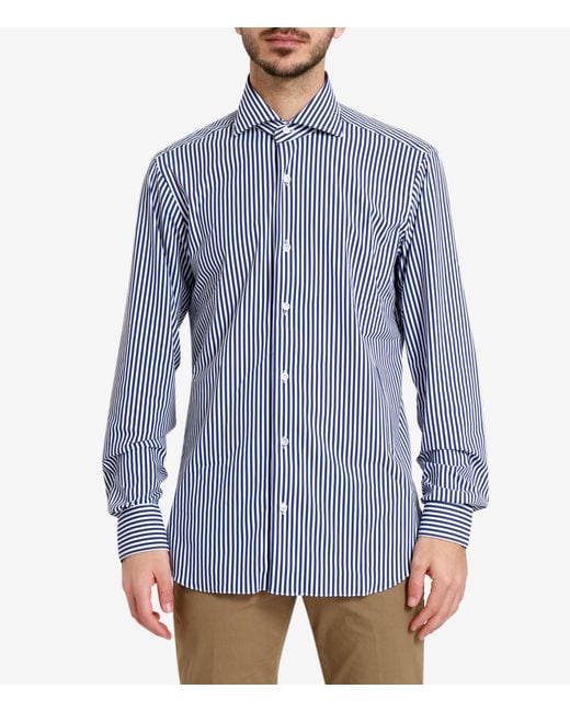 Barba Napoli Blue Shirts