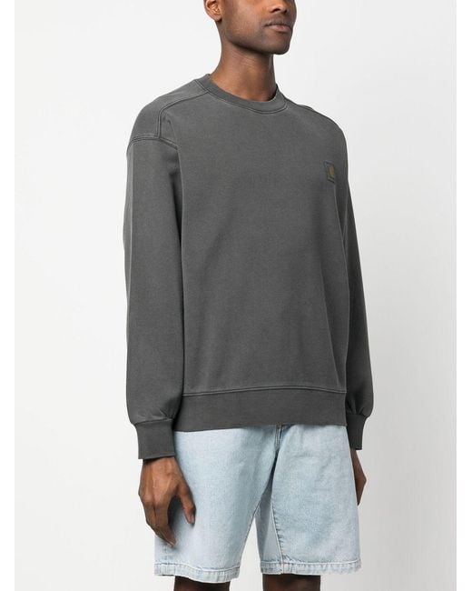 Carhartt Gray Sweaters Coton for men