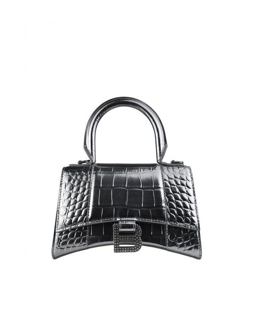 Balenciaga Black Handtasche Hourglass