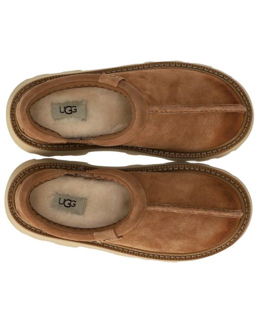 Ugg Brown Tasman Lug Chestnut Slip-on Shoe for men