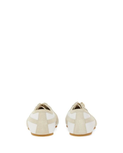 Dries Van Noten White Leather And Suede Sneaker for men