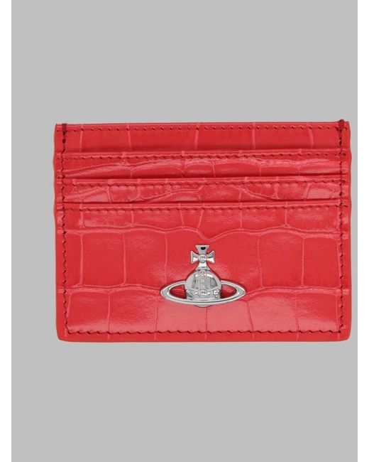 Vivienne Westwood Red Card Case Flat
