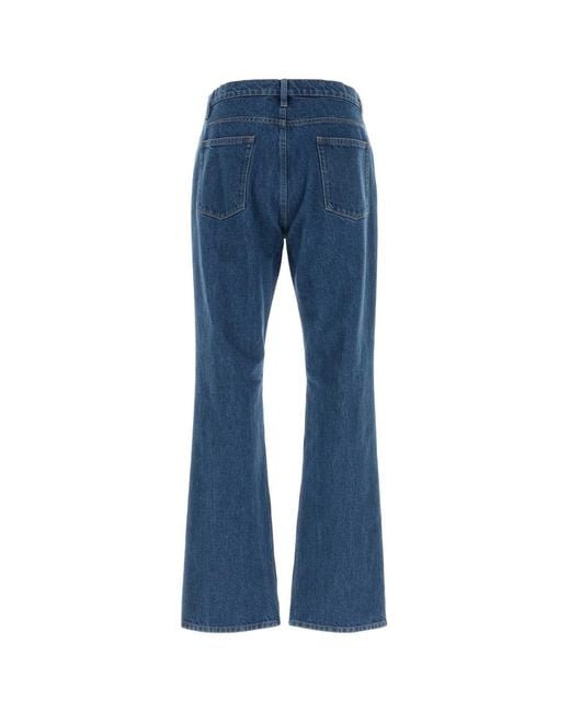 Jil Sander Blue Denim Jeans for men