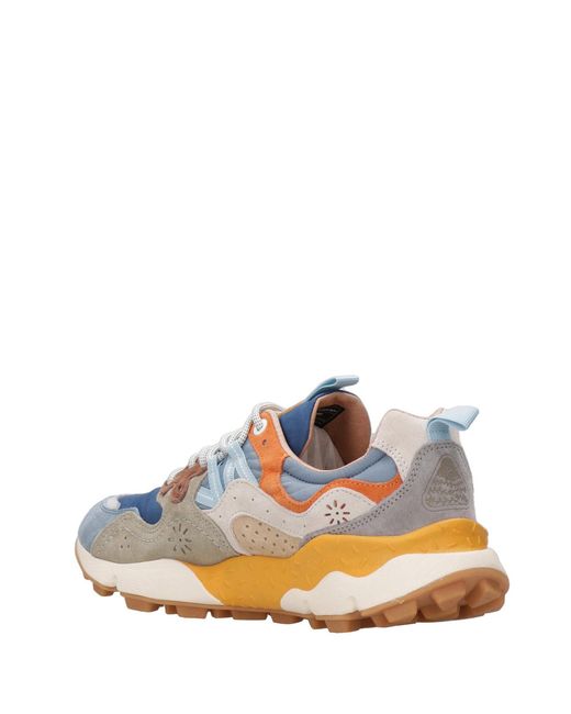 Flower Mountain Blue Sneakers for men
