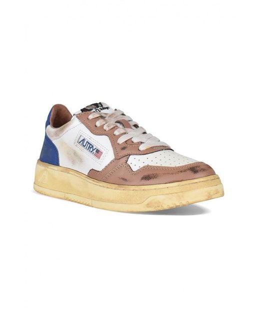 Autry Blue Super Vintage Sneakers