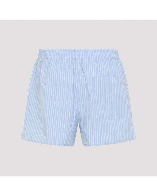 Short élastiqué Ami AMI pour homme en coloris Blue