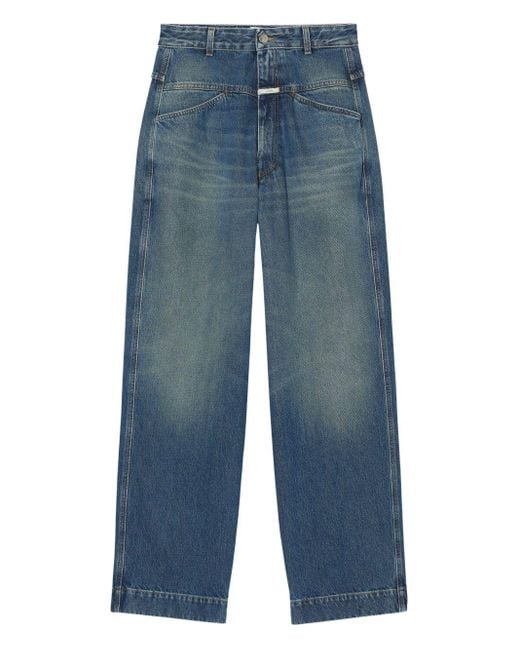 Jean denim deni x fermé Closed en coloris Blue