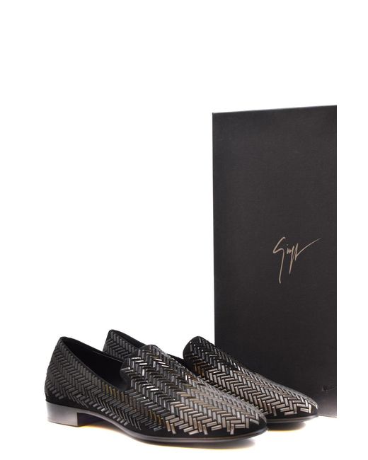 Giuseppe Zanotti Black Moccasins