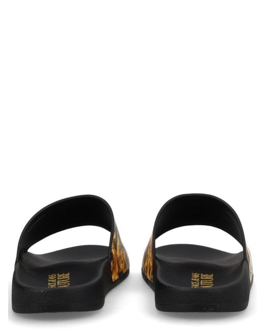 Versace Jeans Couture Multicolor Polyurethane Flats
