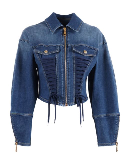 Elisabetta Franchi Blue Jacket