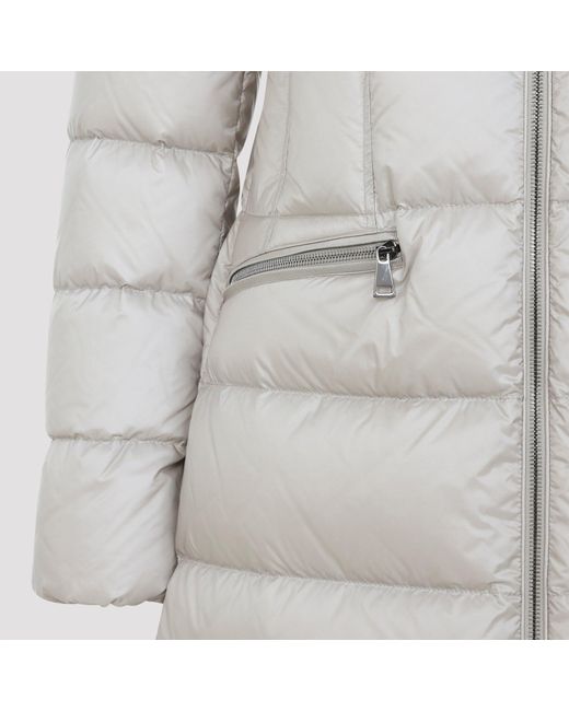 Moncler Boedic Lange Jas in het Gray
