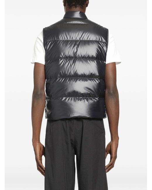 Moncler Black Jackets Polyester for men