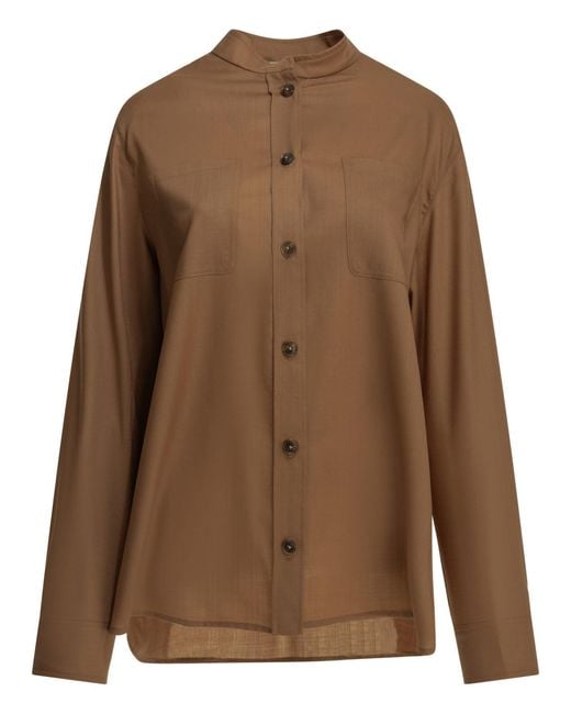 Camicia Casual di Herno in Brown