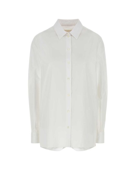 Givenchy White Shirt Split Back Oversized