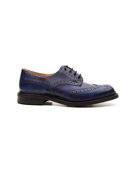 Tricker 's Chaussures plates bleues Tricker's en coloris Blue