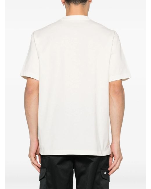Y-3 White Reg Ss Tee
