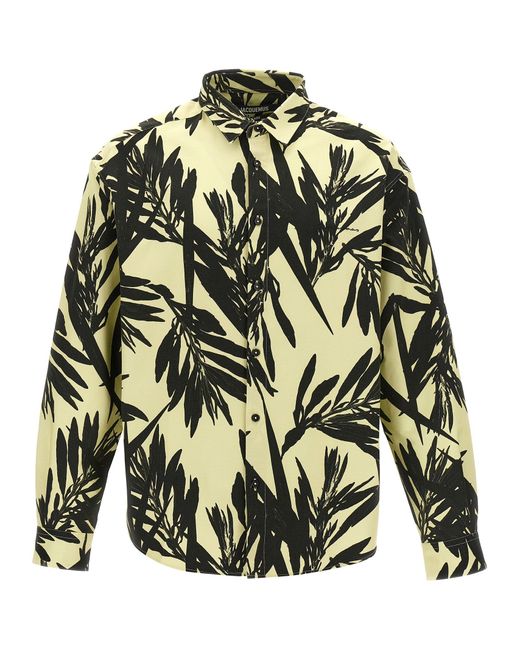 Jacquemus 'la Chemise Simon' Shirt in het Green voor heren
