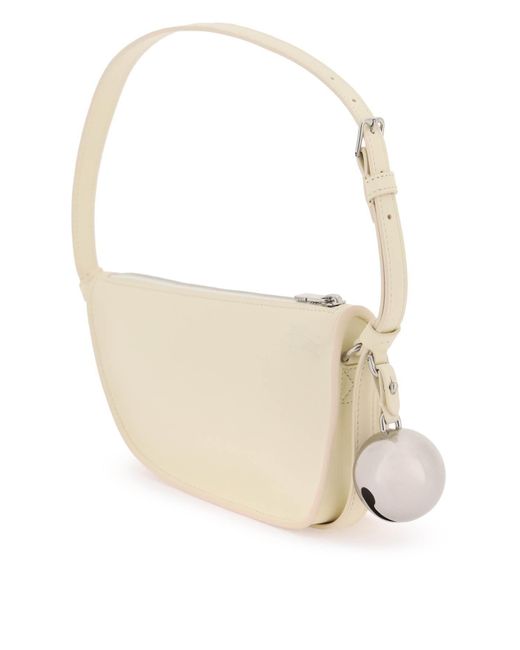 Mini Shield Shoulder Bag Bags Burberry de color Natural