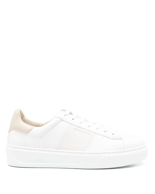 Sneakers Classic Court di Woolrich in White