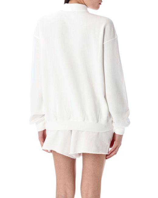 Polo Ralph Lauren White Lightweight Fleece Long-Sleeve Polo