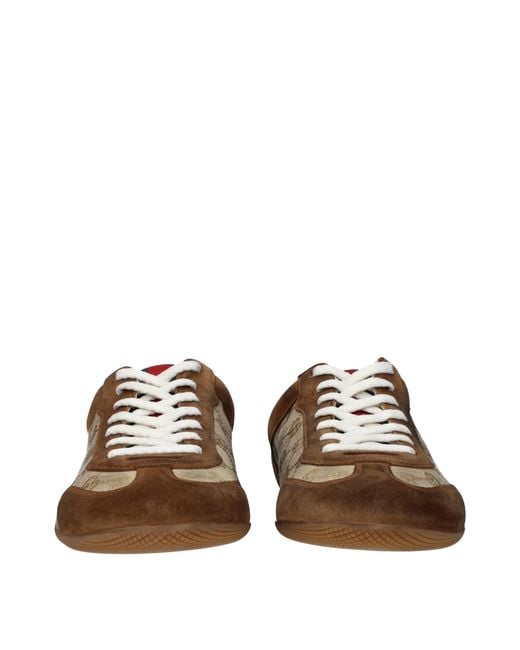 Gucci Brown Sneakers/ Fabric