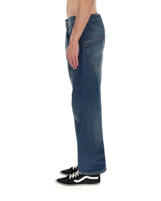 AMISH Blue Twist Jeans