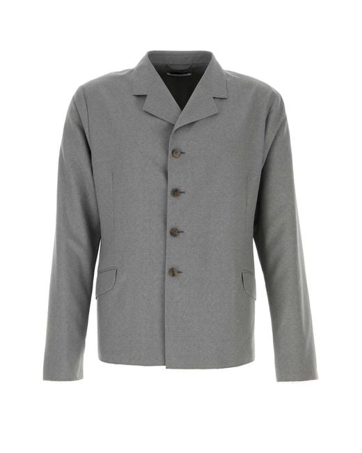 Jil Sander Gray Jacket 109 for men