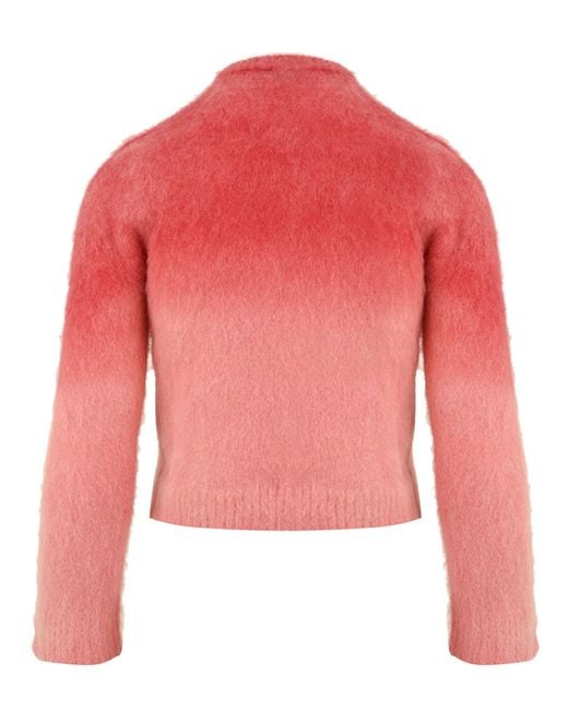 Akep Red Sweaters Multi Colour