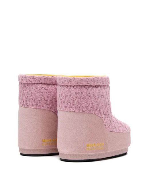 Moon Boot X Guest In Residence Pink Moon Boot X Guest