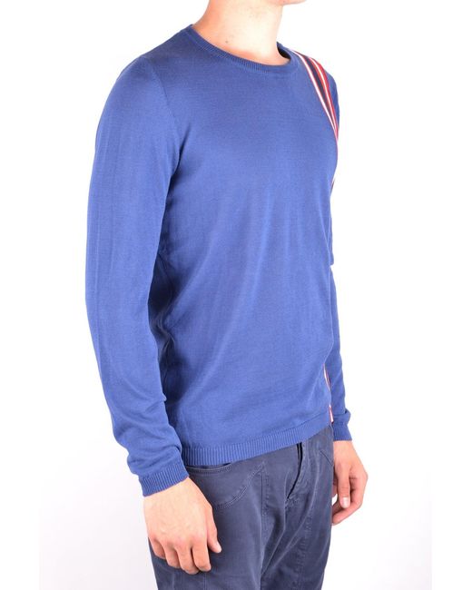 Daniele Alessandrini Blue Sweater for men