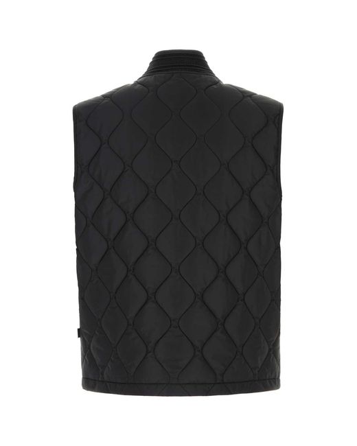 Burberry Black Nylon Vest