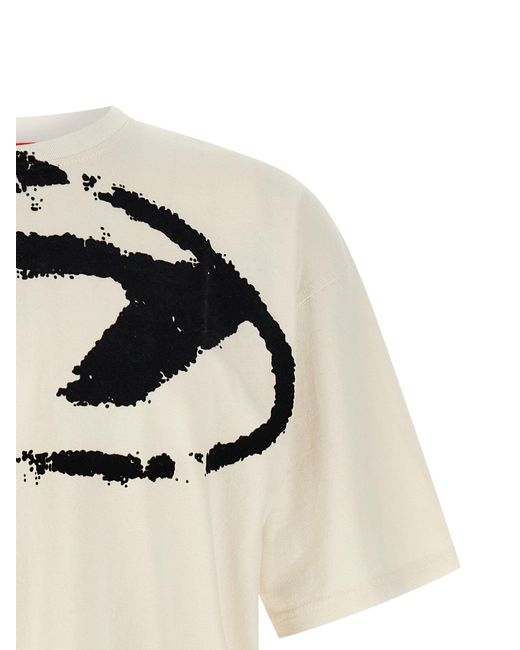 DIESEL Black 'T Boxt N14' T Shirt for men