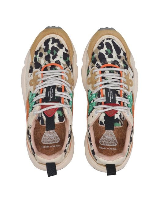 Flower Mountain Pink Sneakers