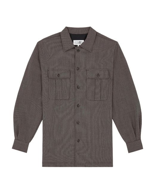 MM6 by Maison Margiela Gray Mini Dress