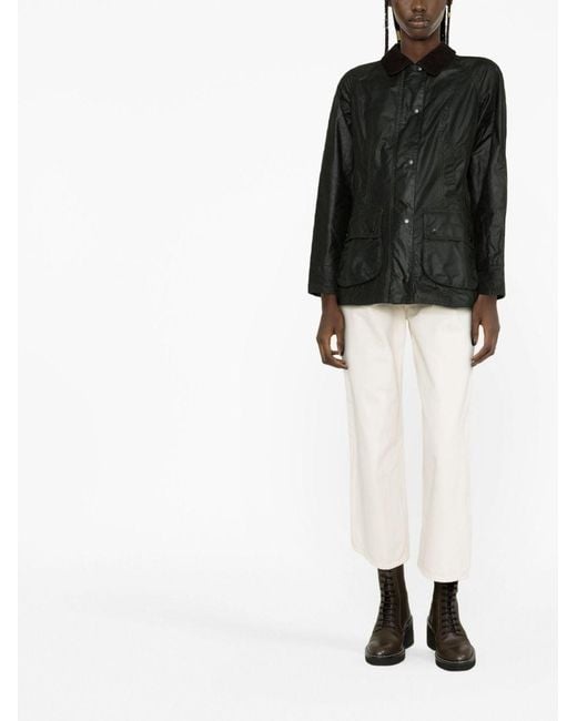 Barbour Black Beadnell Wax Jacket