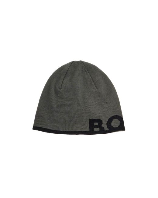 Berretto Elegante Scuro di Boss in Black da Uomo