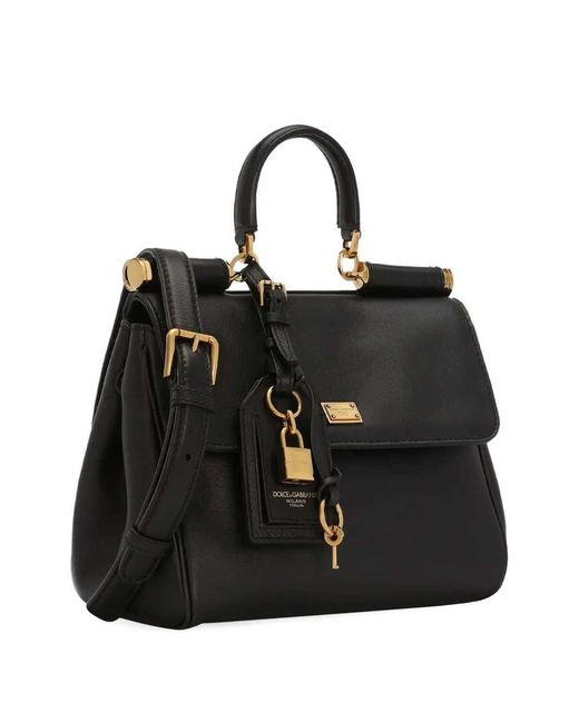 Dolce & Gabbana Black Dolce & Gabbana Tote Bags