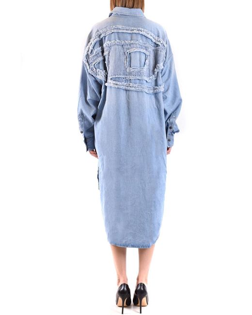 DIESEL Blue Shirt Dress