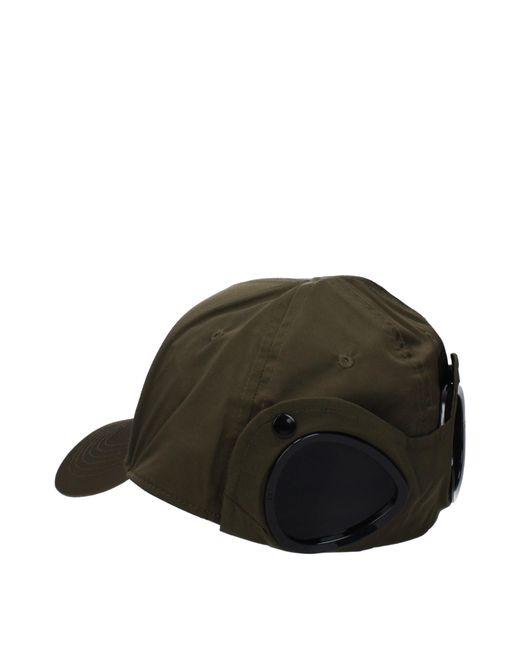 C P Company Green Caps Polyamide/Grass