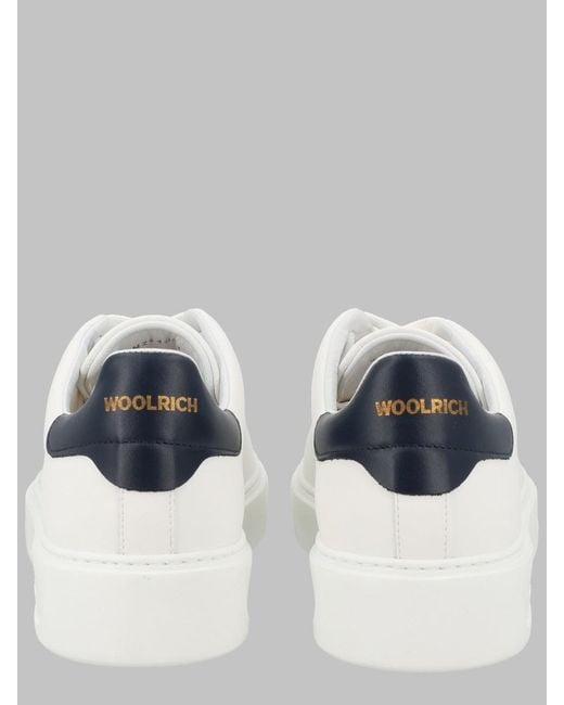 Woolrich White Classic Sneakers