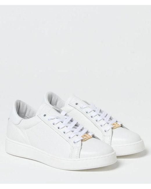 Twinset White Twin Set Sneakers With Logo