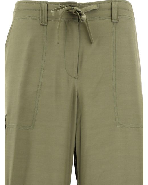 Pantalones de carga de Wide Golden Goose Deluxe Brand de color Green