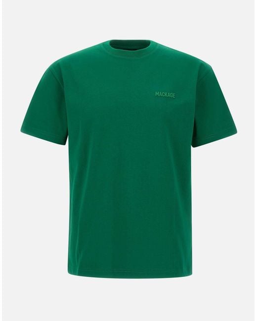 Tee R Camila Di Cotone di Mackage in Green da Uomo